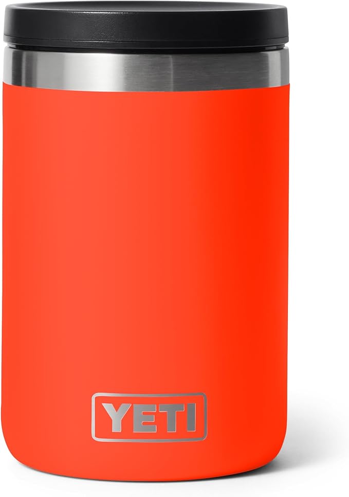 YETI Rambler 16 oz Food Jar, Vacuum Insulated, Stainless Steel, With Airtight Lid, Solar Flare