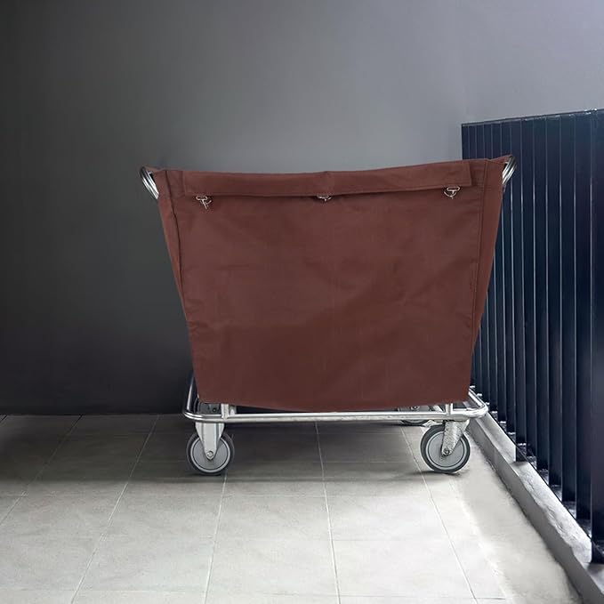 Commercial Laundry Cart Replacement Liner Bag Laundry Basket Replacement Liner Oxford Cloth Bag Waterproof Storage Bag Removable Liner Bag for Laundry, Hotel, Cleaning Car(Blue)