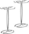 iDesign T-Shape Countertop Hand Towel Holder - Set of 2 - Chrome