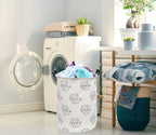 ESSME Baby Hamper,Nursery Laundry Basket,Lion Storage Basket,Toy bin for Boys, Gift Baskets,Room Decor,Home Organizer (Lions)