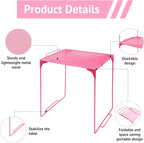Locker Organizer Shelf Stackable Extra Locker Shelf for School Locker Organizer Storage Cabinet Accessories Suitable for School, Office, and Home use (2, Pink)