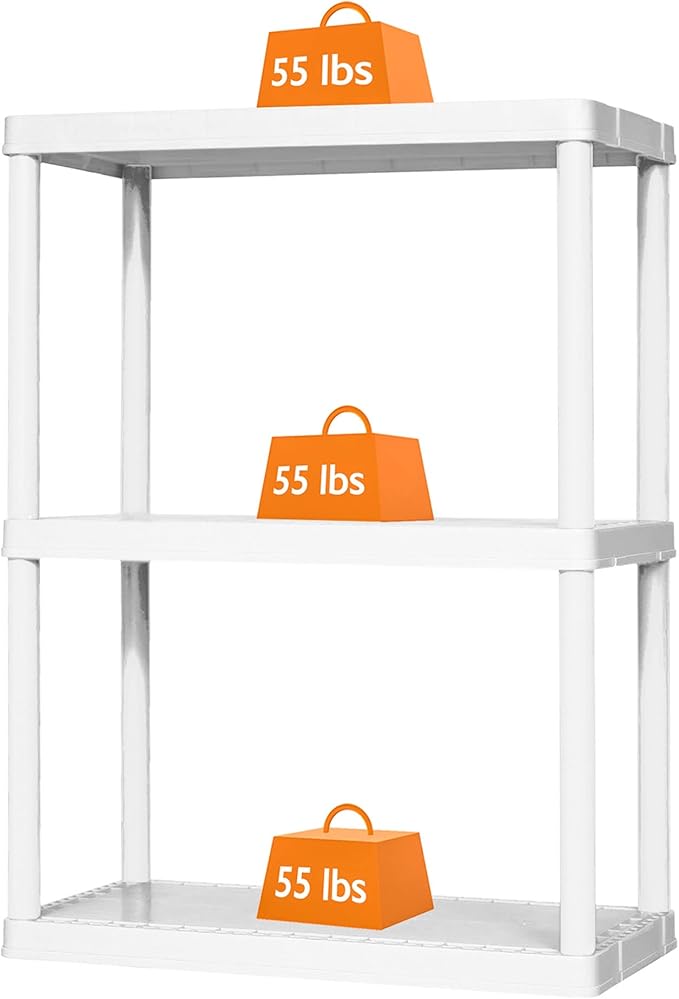 Gracious Living Storage Shelving Unit Organizers