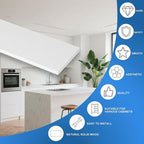 4Pack Medicine Cabinet Replacements 13 Inch Wall Mounted and Hanging Medicine Cabinets Suitable for Bathroom Bedroom and Kitchen
