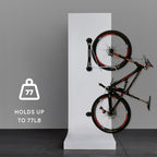 Steadyrack Bike Rack for Road Bikes - The Original Wall Mounted Vertical Bike Storage - Fits Narrow Tires