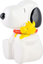 Peanuts Classic Snoopy Cookie Jar, 10.7-Inch Ceramic Kitchen Storage Container, Cartoon Collectible Treat Jar for Cookies and Snacks