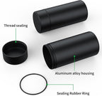 Portable Metal Aluminum Food Storage Jar 3-Pack,Airtight,Smell,Proof,Container, Metal Waterproof Small Bottle Multipurpose Container Spices Container