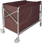 Laundry basket liner, Laundry cart liner bag,Removable Liner Bag For Rolling Basket, Oxford Cloth Storage Bags, Hotel Room Work Trolley Replacement(C,80x53x65cm/32x21x26in)