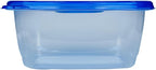 Glad GladWare Deep Dish Food Storage Containers with Lids, Large Rectangle BPA Free Plastic for Soups Salads and Meal Prep, Lock Tight Seal, Microwave Dishwasher Safe, 64 Oz, 3 Count - 6 Pack