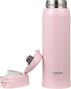 Zojirushi SM-SA48PB Stainless Steel Mug, 16-Ounce, Pearl Pink