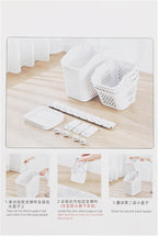 2-Tier Rolling Laundry Cart with Wheels, Stackable Vertical Laundry Sorter & Organizer for Bathroom, Bedroom, and Laundry Room (2-Tier)