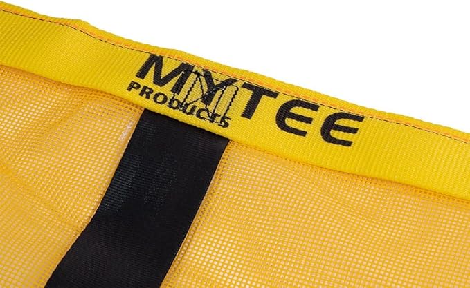 Mytee Products 2 Pack 2"x146.5" Pallet Rack Safety Nets for 12 ft Pallet Bays - 2400 lbs Breaking Strength Rack Safety Netting for Holding Pallets in Place - Warehouse Storage Shelving Accessories