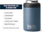 YETI Rambler 12 oz. Colster Can Insulator for Standard Size Cans, Nordic Blue