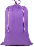 Heavy Duty Laundry Bag with Handles, Extra Large Drawstring Bag, Laundry Hamper Replacement Liner, 3 to 4 Load Capacity, Machine Washable, Ultra-Light and Foldable