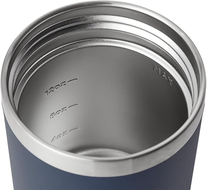 YETI Rambler 16 oz Food Jar, Vacuum Insulated, Stainless Steel, With Airtight Lid, Navy