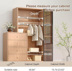 Hershii Closet Tension Shelf & Rod Expandable, Adjustable Storage Rack Metal Organizer DIY Divider Separator for Cabinet Wardrobe Cupboard Kitchen Bathroom