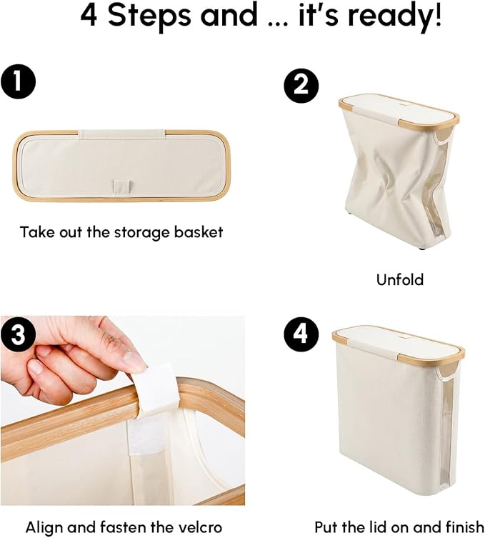 Vespara 2 Pcs Toilet Paper Storage Baskets, FoldableToilet Paper Storage with Lid for 9 Mega or 12 Regular Size Rolls,Waterproof Free Standing Toilet Paper Holder with Storage for Bathroom 2PCS Black