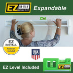 DIY Expandable Closet Shelf (NO Hanging Rod) Easy to Install to 2 Sidewalls