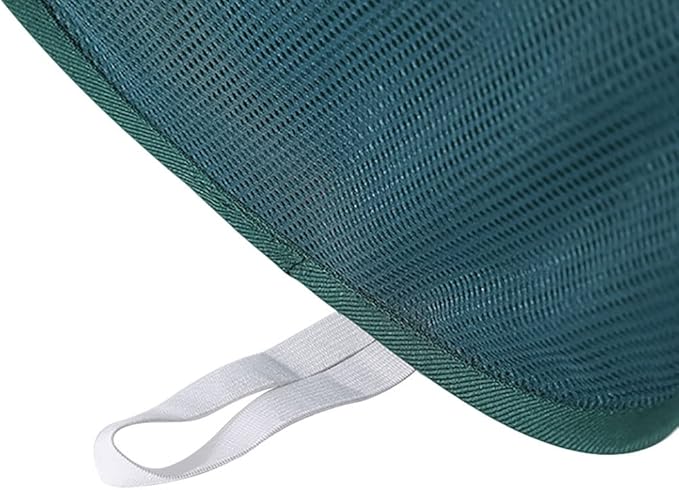 4 Piece Popup Mesh Laundry Basket Durable Handles Collapsible Laundry Baskets Folding Clothes Pastic Hamper for Laundry Room College Dorm (Black)