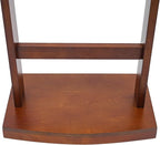 Valet Stand for Man and Women, Wood Suit Rack Suit Valet Stand with Top Tray, Valet Suit with Drawer Valet Stands Men Valet Brown Suit Valet Clothes Rack for Entryway Office Living Room