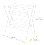 Whitmor Oversized Drying Rack - White