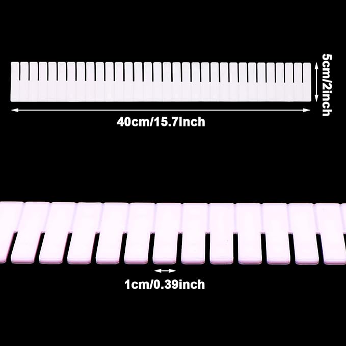 30Pcs Adjustable Drawer Organizer, White Plastic DIY Grid Drawer Dividers, 15.75x1.97x0.1in, for Socks, Underwear, Makeup, Cosmetic, Clothes