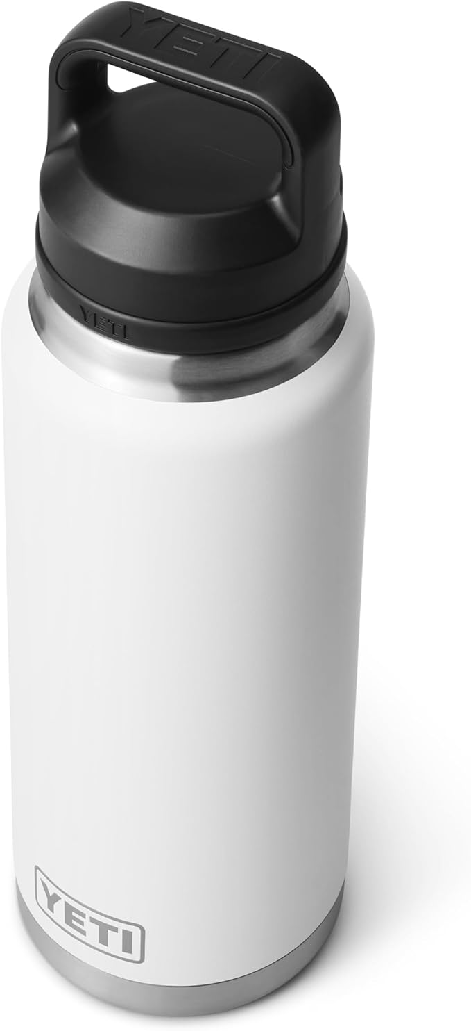 YETI Rambler 36 oz Bottle, Vacuum Insulated, Leakproof, Stainless Steel with Chug Cap | Vacuum Insulated, Leakproof, with Chug Cap