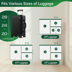 BRODI 18 Combo Pack Travel Vacuum Bags with Pump - Space Saver & Travel Essentials, Clothing & Luggage Vacuum Seal Bags