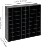 2-Pack Paint Organizer Storage Rack, 64-Slot Wall Mounted Spray Paint Can Holder, Painting Bottle Organizer Rack Stand, for Art Studio, Garage, Workshop, Artists, Crafters