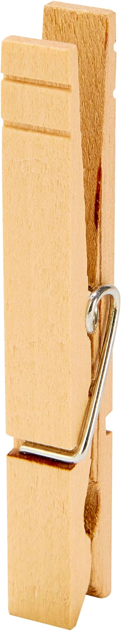 48 Count Birch Wood Clothespins, Natura