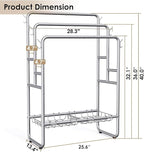 Kayfia 40" H Towel Rack Freestanding, 3-Tier Bath Towel Holder Stand with Storage Baskets & Hooks, Blanket Drying and Display Rack for Oversized Bath Towels, Metal Towel Rack Stand Indoor Outdoor