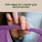 Laundry Turtle Collapsible Laundry Basket | Foldable Laundry Hamper & Collapsible Laundry Baskets | Portable Laundry Grabber for Dirty Clothes (Lavender, Small)