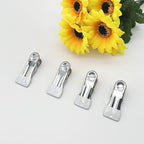 Clothes Pins for Hanging Clothes, 32 Pack White Stainless Steel Clothespins for Laundry, Heavy Duty Clothing Pins for Clothes Line, Metal Clips for Clothes, Socks, Towel, Snack, Photo
