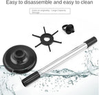 Kitchenwares Holder 6-in-1 Vertical Rack Height 16.5'' Base Diameter 5.1'' Flexible Kitchen Tool Holder Stand