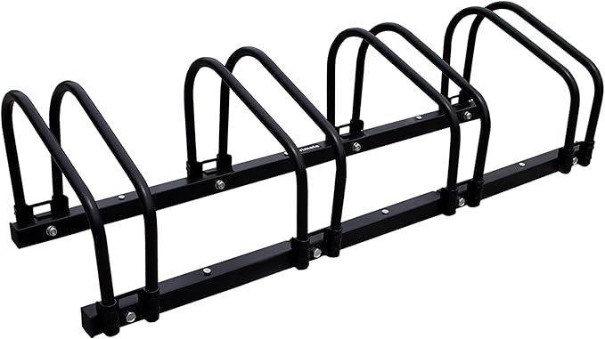 Bike Stand, 4 Bikes Rack Garage, 2.4" Width for most of Bikes