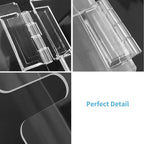 Earth Breeze Laundry Detergent Sheets Organizer - Clear Acrylic Dispenser with Lid for Laundry Room