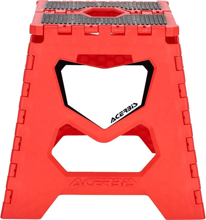 Acerbis 2980661018 Folding Bike Stand - Red/Black