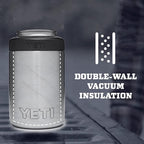 YETI Rambler 12 oz. Colster Can Insulator for Standard Size Cans, Nordic Blue