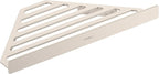 Hansgrohe AddStoris 6-inch Corner Basket in Brushed Nickel, 41741820