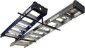 Double Kayak/Ladder Ceiling Storage Rack, 10"-18" Adjustable Ceiling Rack, 30" Bar Length Holds 200 lbs Ideal for Kayak, Ladder, Surfboard, Snow boar Overhead Hanger (Double Side)