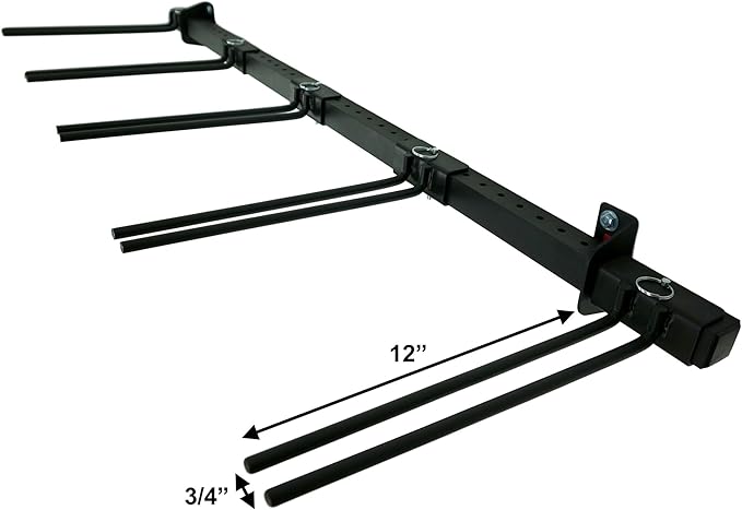StoreYourBoard Solitude Ski Storage Rack, Wall Mount Organizer with Shelf option, Holds 10 Pairs of Skis, Heavy Duty Supports 300 lbs