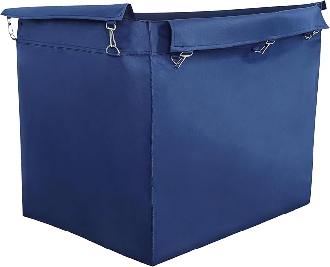 Laundry Cart Liner Replacement - Waterproof Oxford Canvas Cover for Commercial Laundry Carts and Industrial Trolleys