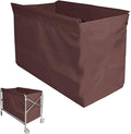 Laundry basket liner, Laundry cart liner bag,Removable Liner Bag For Rolling Basket, Oxford Cloth Storage Bags, Hotel Room Work Trolley Replacement(C,80x53x65cm/32x21x26in)