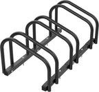 WALMANN 3 Bikes Floor Bike Stand, Bike Parking Rack Garage Bike Storage Stand Indoor/Outdoor 22-28" Wheel Stand, Max. Tire Width 2.1"
