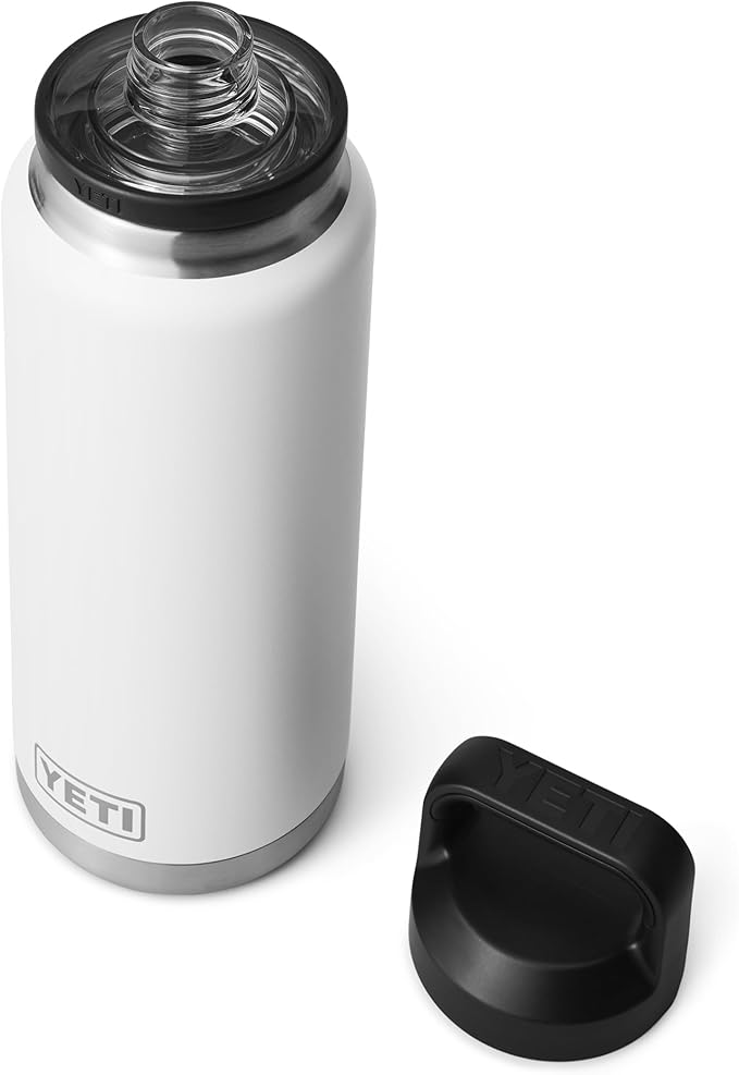 YETI Rambler 36 oz Bottle, Vacuum Insulated, Leakproof, Stainless Steel with Chug Cap | Vacuum Insulated, Leakproof, with Chug Cap