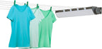 Honey Can Do,Alloy Steel 5-Line Retractable Outdoor Clothesline DRY-03113 White, 37.01" x 7.48" x 5.98"