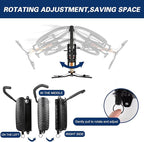 Swivel Bike Wall Mount – Garage Bike Hanger & Space-Saving Vertical Bike Rack for Garage & Apartment, Sturdy Bike Storage Hook Holds up to 66 lbs, Easy Installation & Scratch-Proof Design