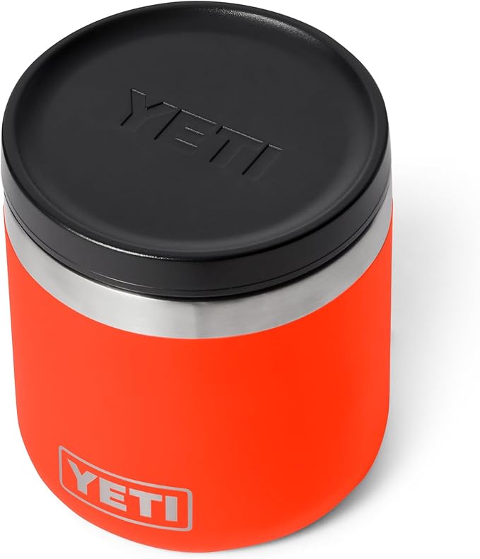 YETI Rambler 8 oz Food Jar, Vacuum Insulated, Stainless Steel, With Airtight Lid, Solar Flare
