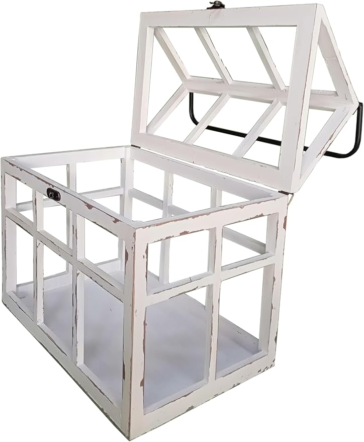Abitte ANE-702-WH Garden Goods App, Garden House, Large, 15.2 x 9.6 x 14.2 inches (38.5 x 24.5 x 36 cm)