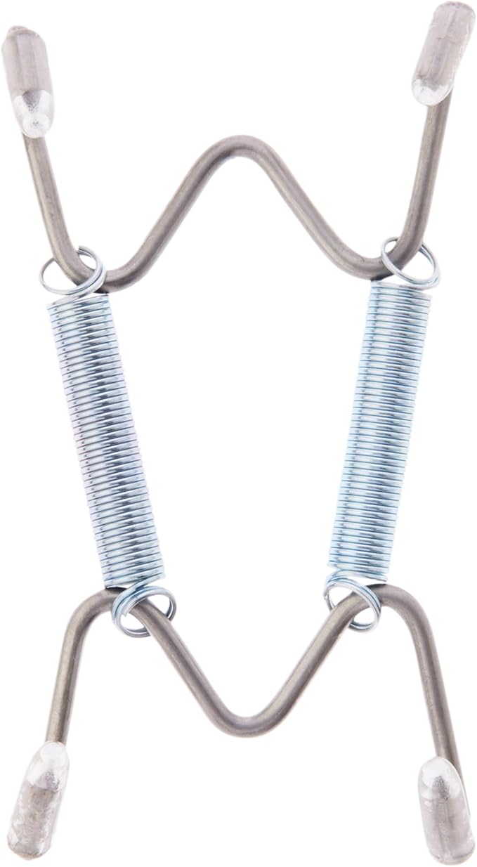 Plymor Stainless Steel Wall Mountable Plate Hanger, 2.25" H x 1.25" W x 0.375" D (for Plates 2" - 3"), Pack of 12