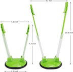 Ziplock Bag Holder Stand Adjustable For Plastic Freezer Bags/Hands Free Baggy Rack Gallon Bag Holder Stand,6 Pack/6pcs